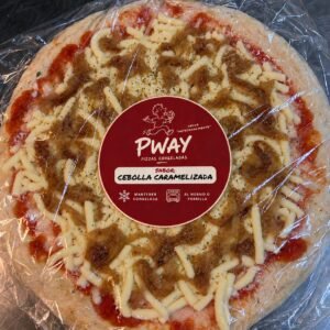 Pizza congelada de cebolla caramelizada PWAY